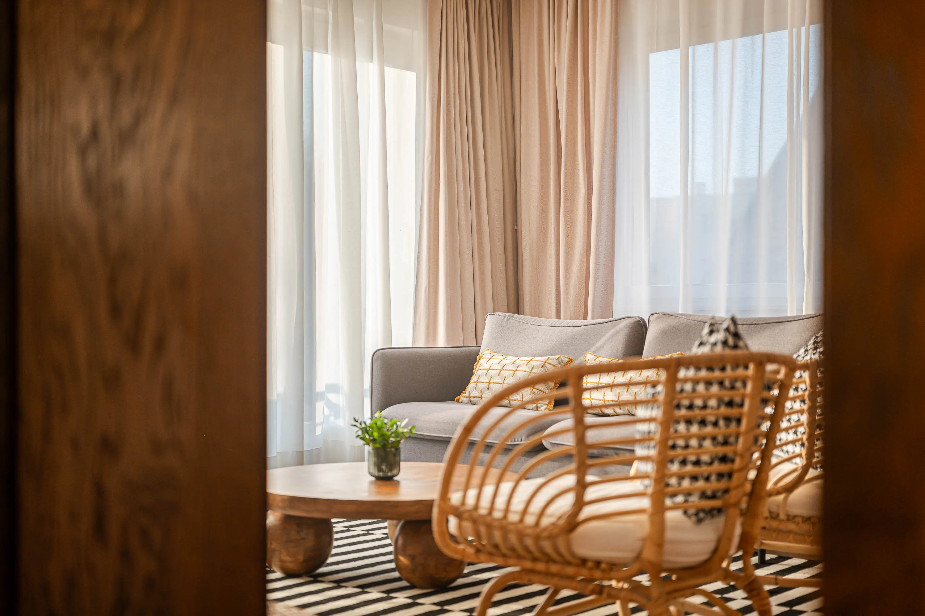 Jubili furnished living room at Tegelweg in Vienna